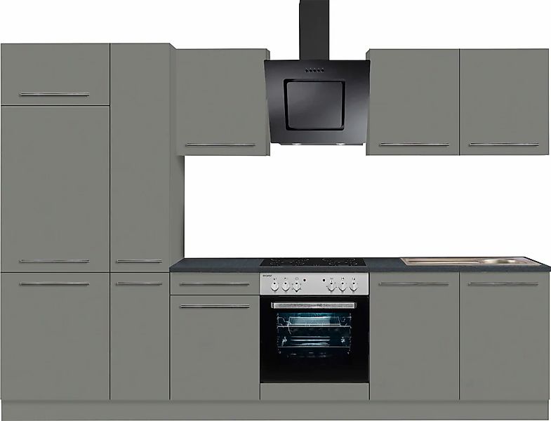 OPTIFIT Küchenzeile "Bern", Breite 300 cm, wahlweise mit E-Geräten, höhenve günstig online kaufen
