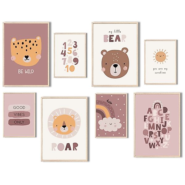 MeinBaby123® Poster Bilder Kinderzimmer, Poster Kinderzimmer günstig online kaufen