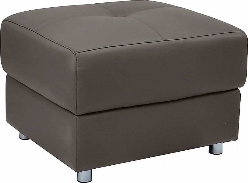 Home affaire Polsterhocker "Pareli" mit komfortablen Federkern und Stauraum günstig online kaufen