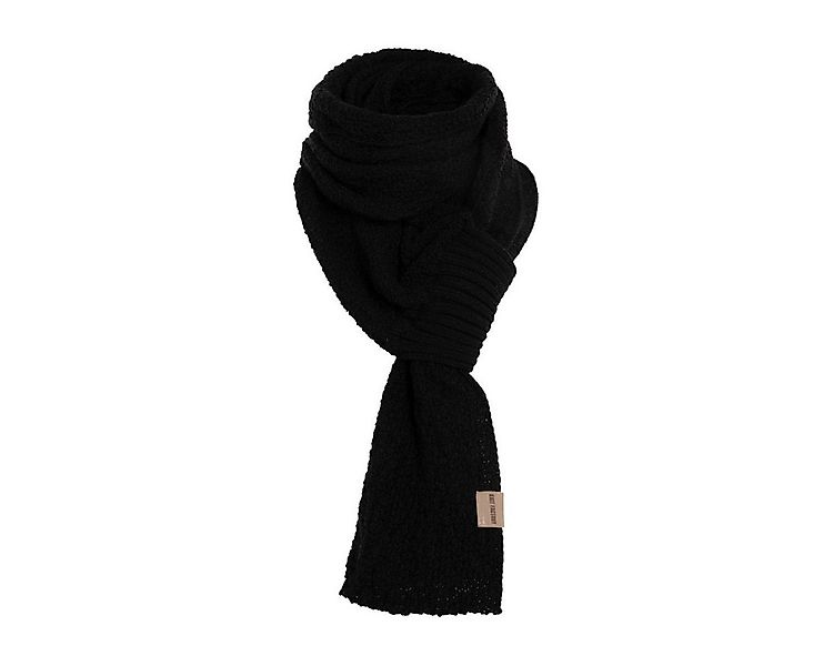 Knit Factory Strickschal Haze Schal Schwarz, (1-St), Schal Halstuch Dreieck günstig online kaufen