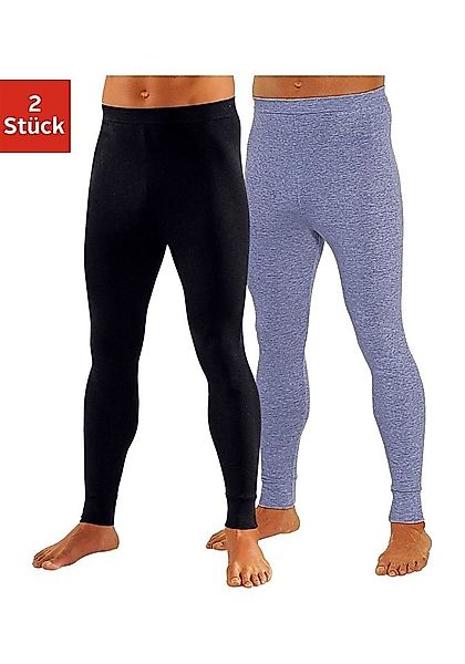 Clipper Lange Unterhose (Packung, 2-St) aus weichem Single Jersey günstig online kaufen