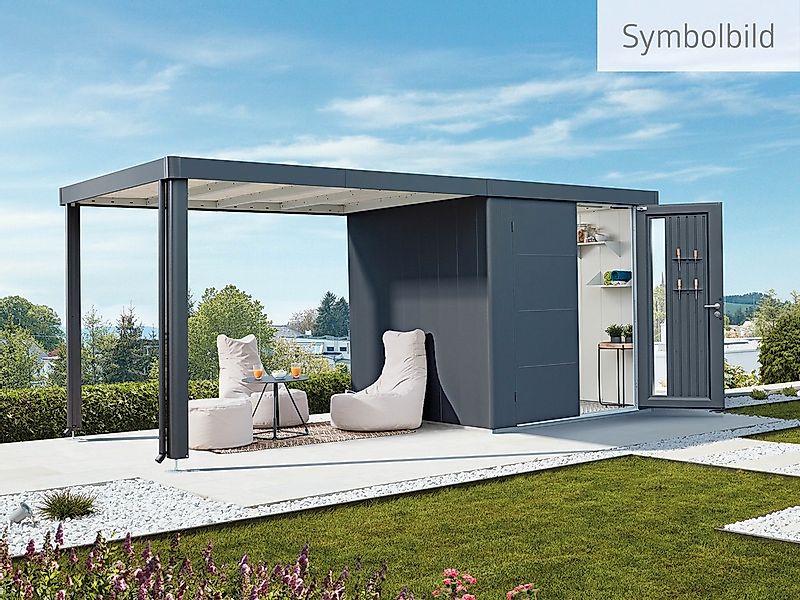 Biohort Gerätehaus "NEO Gr. 3C, verschiedene Farben" stylisches Gartenhaus günstig online kaufen