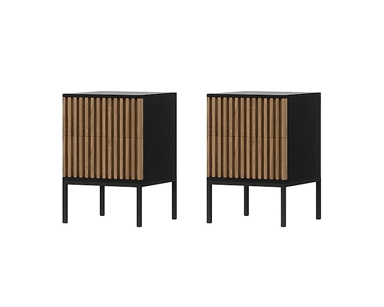 MOEBLO Nachttisch Meteor (Nachttisch 2er Set günstig online kaufen