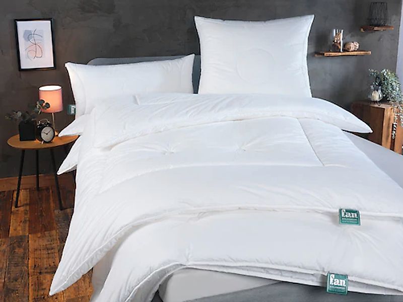 fan Microfaserkissen »First Class« 1 Stk. tlg. angenehmes Schlafklima günstig online kaufen
