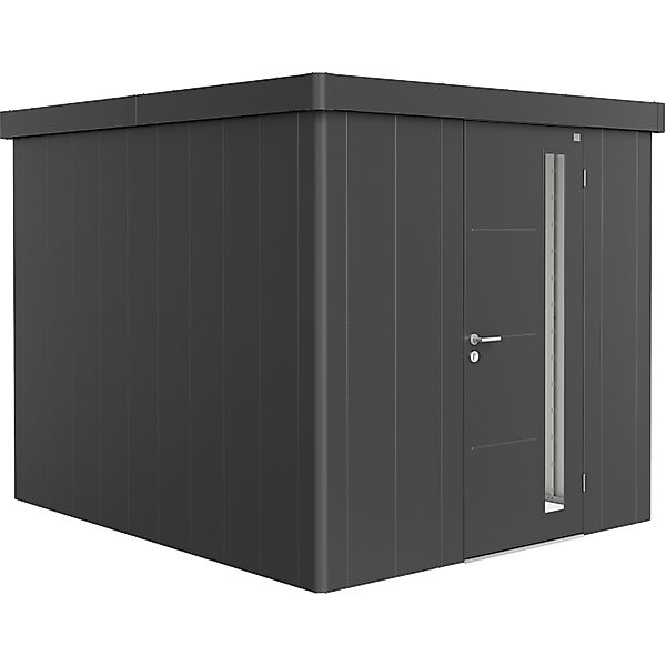 Biohort Gerätehaus Neo 3B Standardtüre Dunkelgrau-Metallic günstig online kaufen
