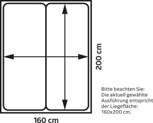 Westfalia Schlafkomfort Boxspringbett in diversen Ausführungen günstig online kaufen