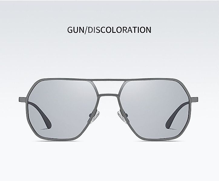 PACIEA Sonnenbrille Herren Metallrahmen UV Schutz Outdoor Fahrer (0018-St) günstig online kaufen