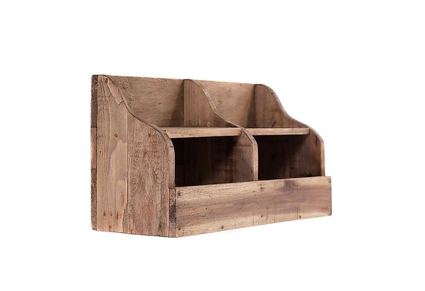 DESIGN DELIGHTS Wandregal WANDREGAL "STORAGE 40", Altholz massiv 40 cm, Hol günstig online kaufen