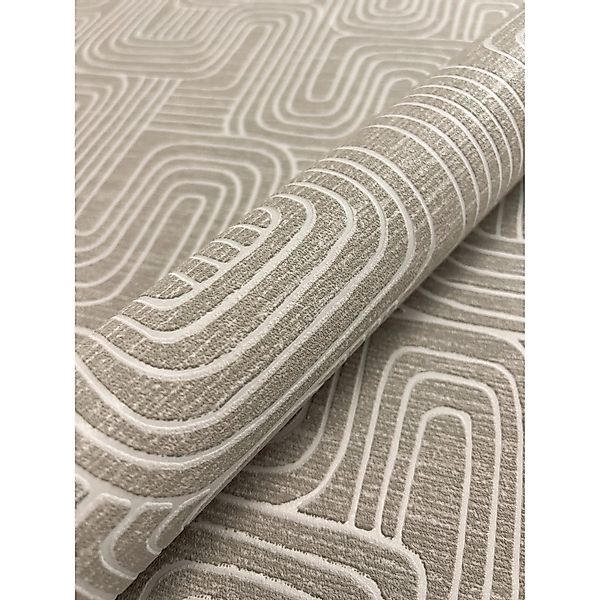 Newroom Vliestapete Livino Braun Grafik Modern Strukturiert FSC® günstig online kaufen