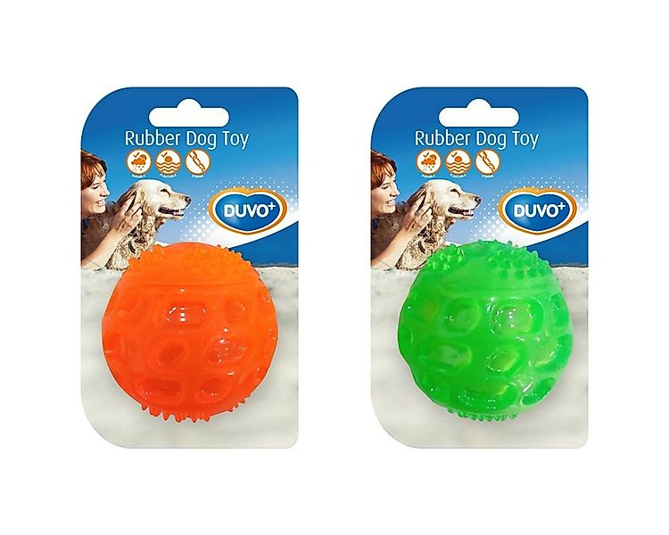 DUVO+ Spielknochen Hundespielzeug TPR Ball Squeaky günstig online kaufen