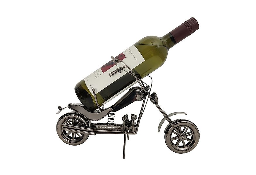 Out of the Blue Weinflaschenhalter Chopper Motorrad Weinflaschenhalter aus günstig online kaufen