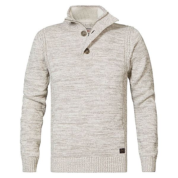 Petrol Industries Rollkragen Sweater 2XL Antique White günstig online kaufen
