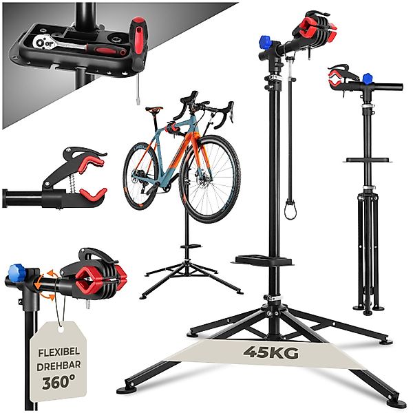 tectake Fahrrad-Montageständer Fahrradmontageständer günstig online kaufen