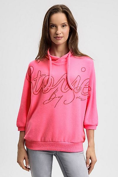 SOCCX Rundhalspullover aus Flauschstrick günstig online kaufen