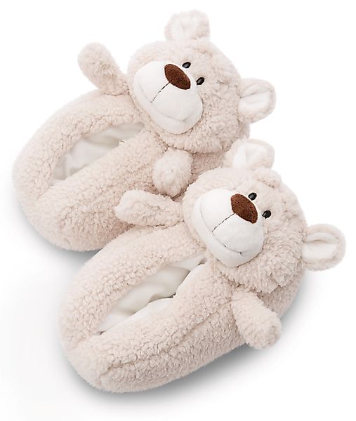 Nici Plüsch Hausschuhe "Nici Green BÄR BENDIX", Pantoffel, Kuscheltier-Haus günstig online kaufen