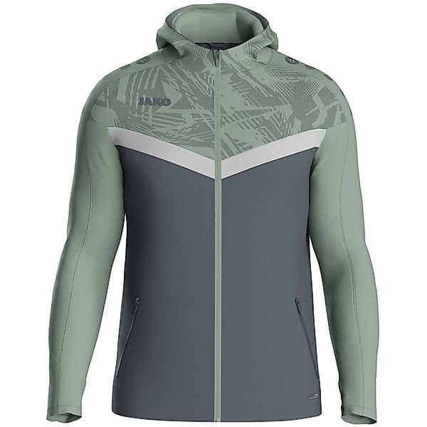 Jako Kapuzensweatshirt Kapuzenjacke Iconic anthra light/mintgrün/soft gre günstig online kaufen