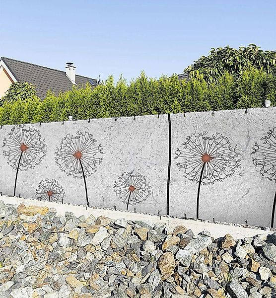 MyMaxxi Sichtschutzzaunmatten Zaunbanner Auf ins Pusteblumenfeld günstig online kaufen