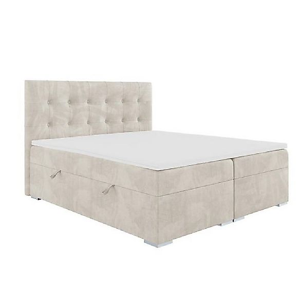 Xlmoebel Bett Luxuriöses Schlafzimmer Doppelbett mit Stoffbezug und Polster günstig online kaufen
