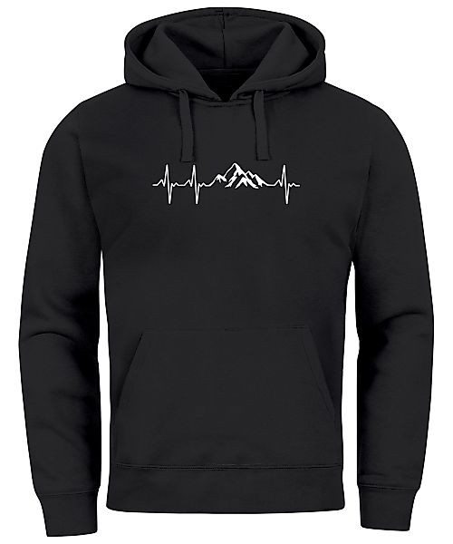 Neverless Hoodie Hoodie Herren Print Wandern günstig online kaufen