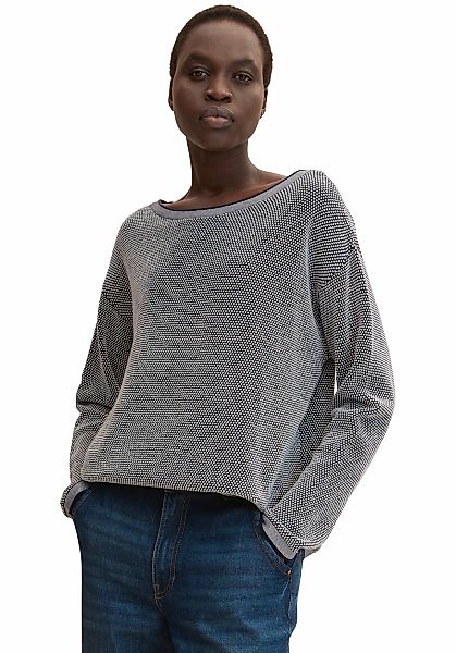 TOM TAILOR Strickpullover, mit modischer Struktur günstig online kaufen