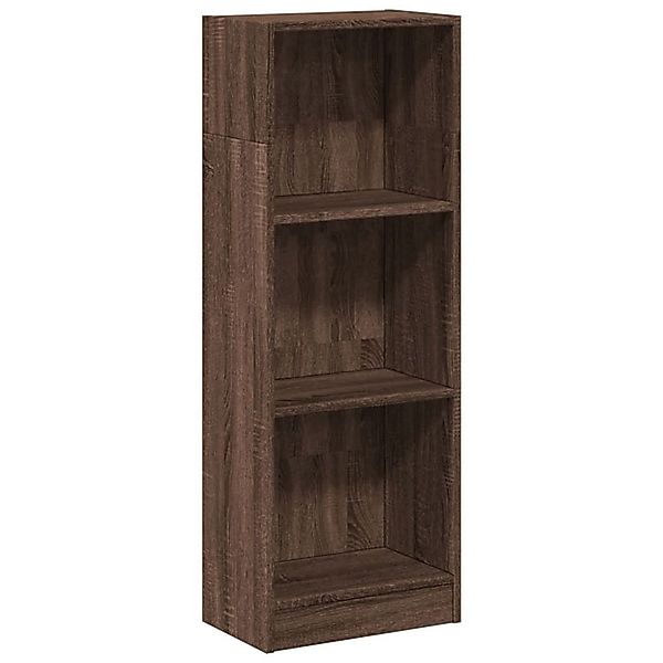 vidaXL Bücherregal Bücherregal Braun Eichen-Optik 40x24x109 günstig online kaufen
