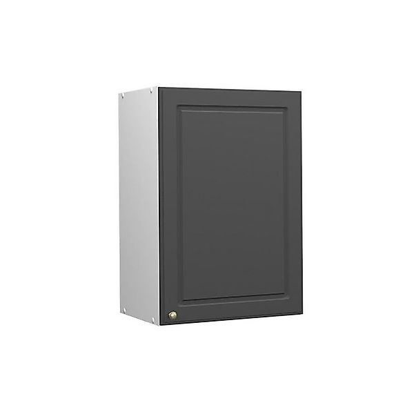 Vicco Badschrank Fame-Line Anthrazit-Gold/Weiß 50 x 72 cm günstig online kaufen