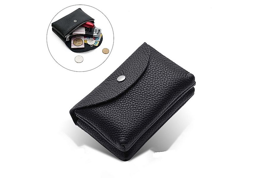 Coonoor Mini Geldbörse Weichem Mini Geldtasche Damen mit Mehreren Fächern günstig online kaufen