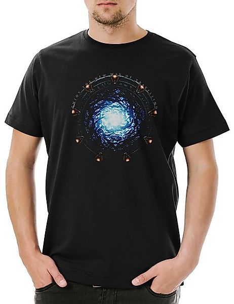 Urban Backwoods Print-Shirt Star Portal Herren T-Shirt Movie SG 1 Atlantis günstig online kaufen