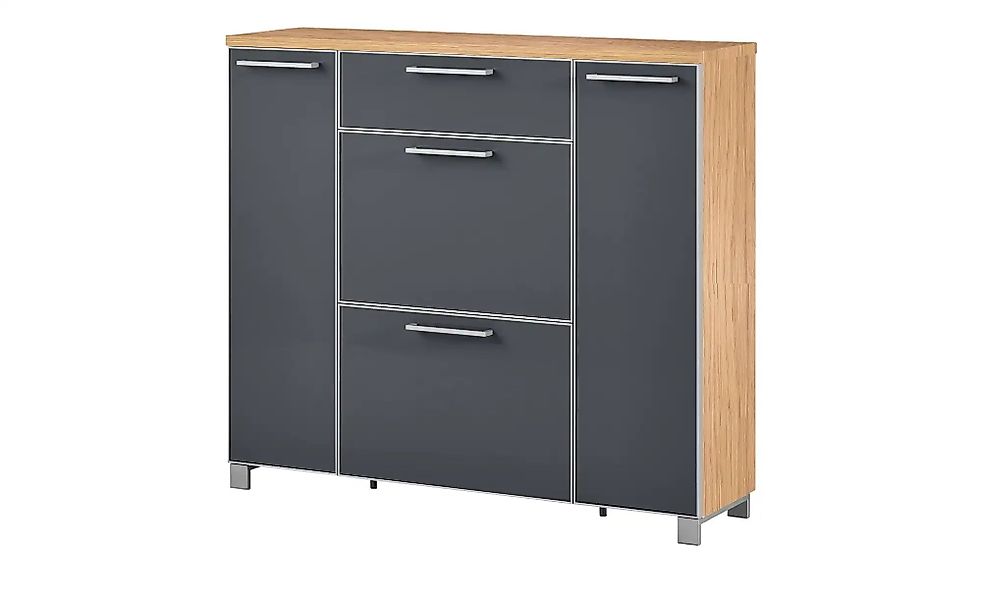 Schuhschrank  Duna ¦ grau ¦ Maße (cm): B: 121 H: 108 T: 31.0 Garderoben & K günstig online kaufen