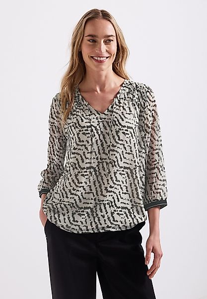 STREET ONE Chiffonbluse mit All-Over Print günstig online kaufen