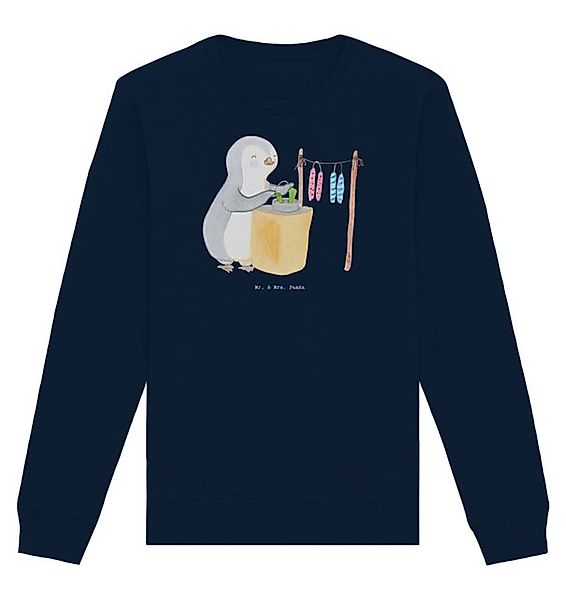 Mr. & Mrs. Panda Longpullover Pinguin Kerzenziehen Größe S - French Navy - günstig online kaufen