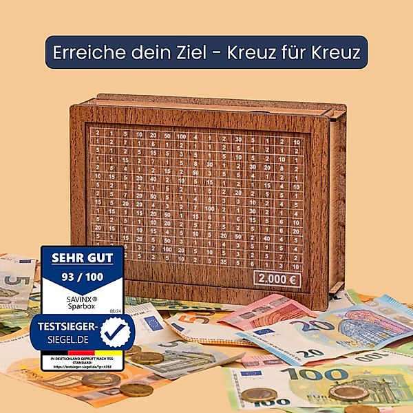 SavinX Spardose SparBox Original (6Größen) - günstig online kaufen
