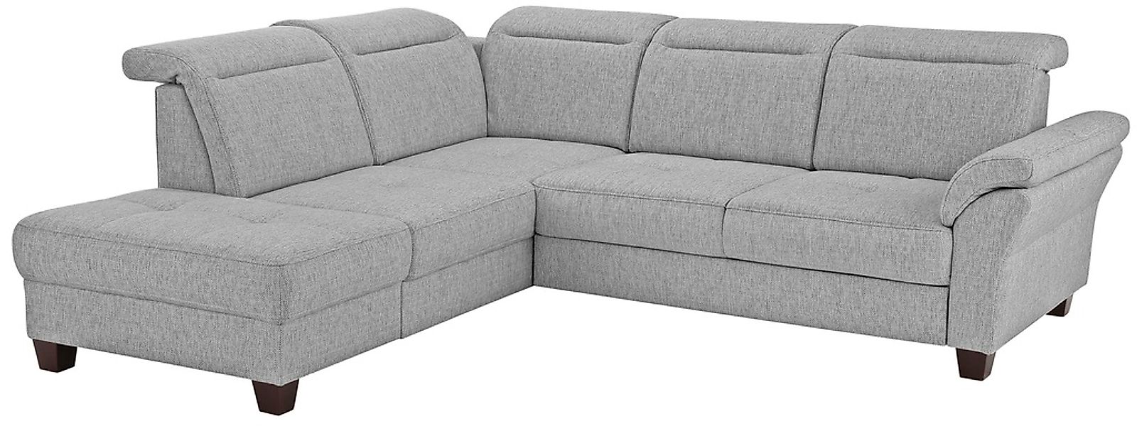 Home affaire Ecksofa "Solvei L-Form" wahlweise auch mit Kopfteilverstellung günstig online kaufen