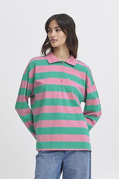 b.young Langarm-Poloshirt BYBXSOMSET Zeitloses Poloshirt günstig online kaufen