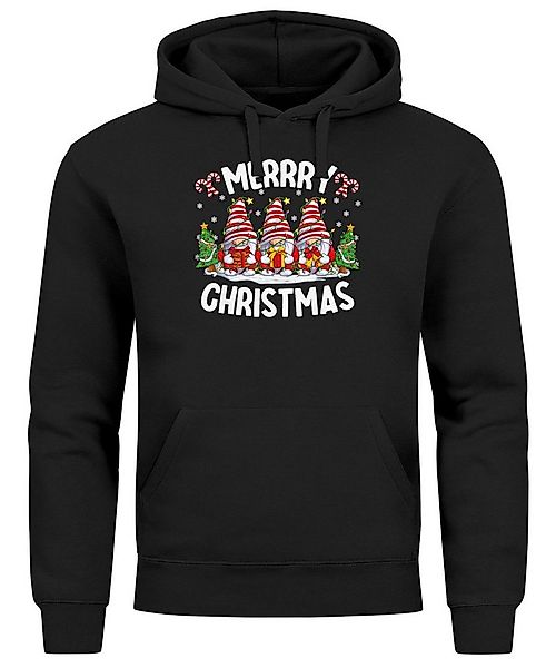 MoonWorks Hoodie Hoodie Herren Weihnachten Wichtel Merry Christmas Kapuzen- günstig online kaufen