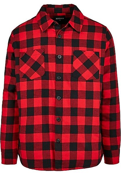 URBAN CLASSICS Langarmhemd Urban Classics Herren Padded Check Flannel Shirt günstig online kaufen