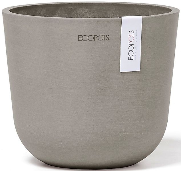 ECOPOTS Blumentopf Oslo Mini 16 Taupe, für den Innenbereich günstig online kaufen