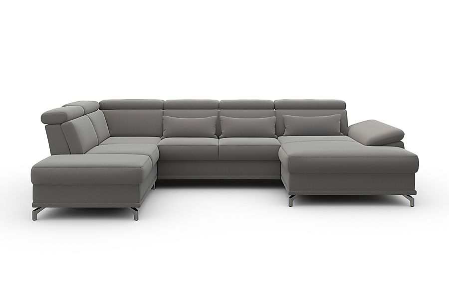 sit&more Wohnlandschaft "Cabrio U-Form, B: 359 cm, mit Sitztiefen-, Arm- & günstig online kaufen