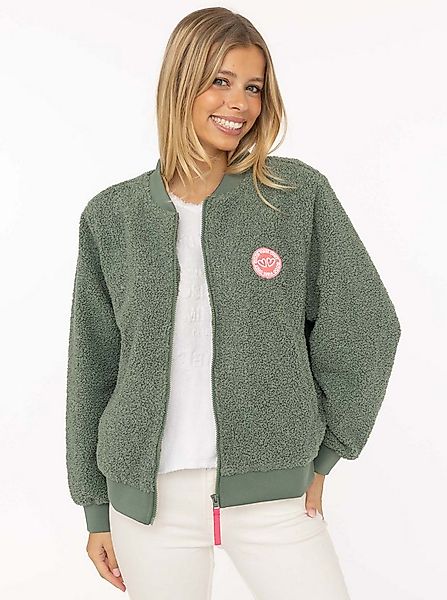 Zwillingsherz Bomberjacke "Good Vibes" große Herzen auf dem Rücken günstig online kaufen