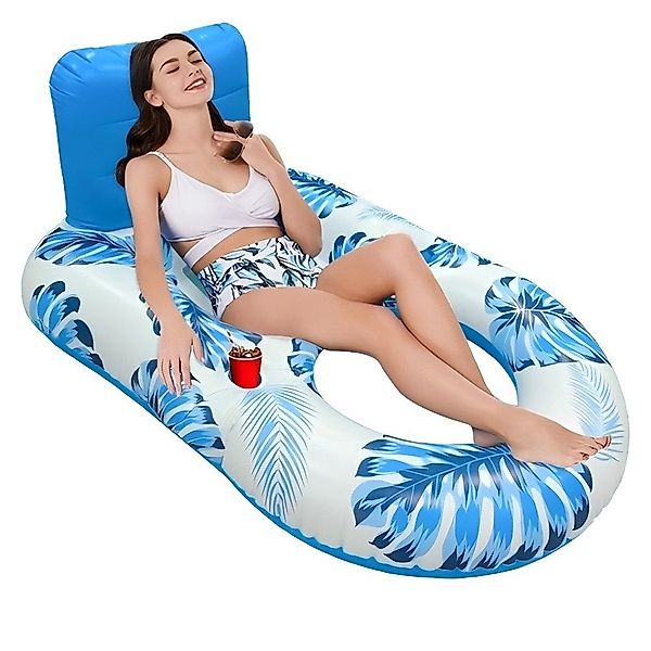 SIKAINI Luftmatratze Komfortable aufblasbare Schwimmliege für günstig online kaufen