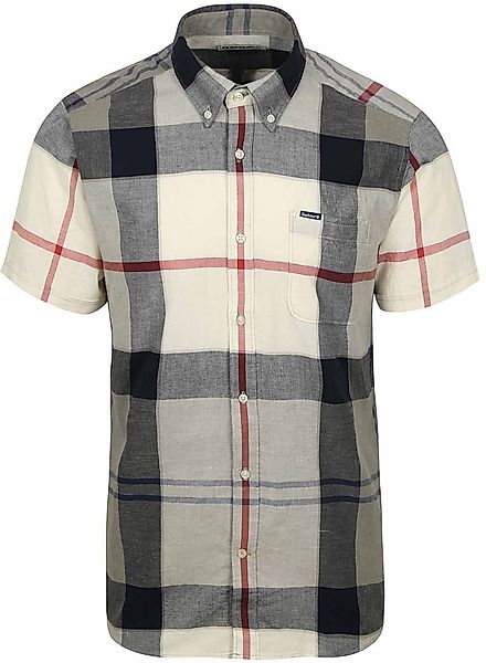 Barbour Shirt Doughill Bleache Pine Tartan - Größe L günstig online kaufen