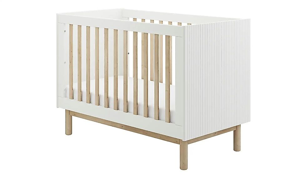 pinio Kinderbett  Miloo ¦ weiß ¦ Maße (cm): B: 66 H: 87,4 Baby > Babymöbel günstig online kaufen