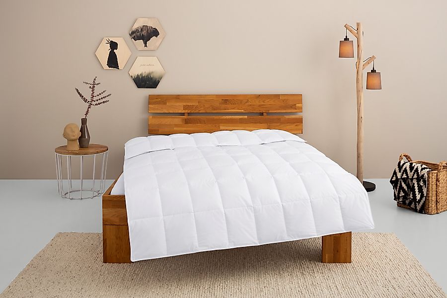 Älgdröm Gänsedaunenbettdecke »Luleå Bettdecke 135x200 cm, 155x220 cm«, leic günstig online kaufen