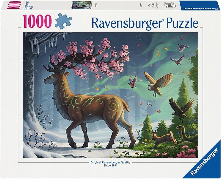 Ravensburger Puzzle Der Hirsch als Frühlingsbote, günstig online kaufen