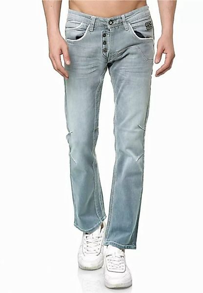 Rusty Neal Straight-Jeans im bequemen Straight Fit-Schnitt günstig online kaufen