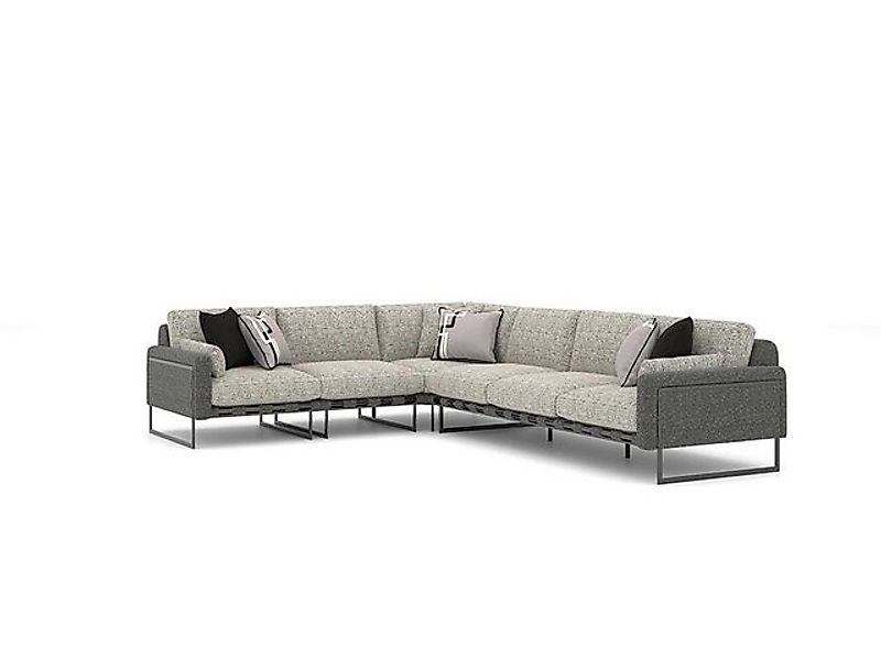 JVmoebel Ecksofa Design Ecksofa Modern Wohnzimmer Textil Polster Sofa Neu G günstig online kaufen