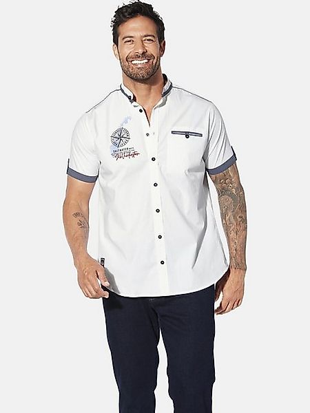 Jan Vanderstorm Kurzarmhemd BERGTHAL mit Kontrastdetails günstig online kaufen