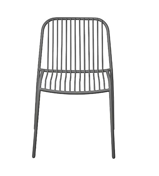 Outdoorstuhl YUA Wire wetterfest - Stilvoller Komfort für Gastronomie & Gar günstig online kaufen