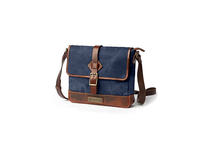 DRAKENSBERG Umhängetasche Messenger Bag »Nate« Ozean-Blau, Herren Cross-Bod günstig online kaufen