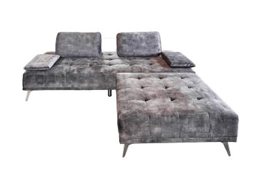 KAWOLA Schlafsofa WIOLO Velvet moosgrün - günstig online kaufen